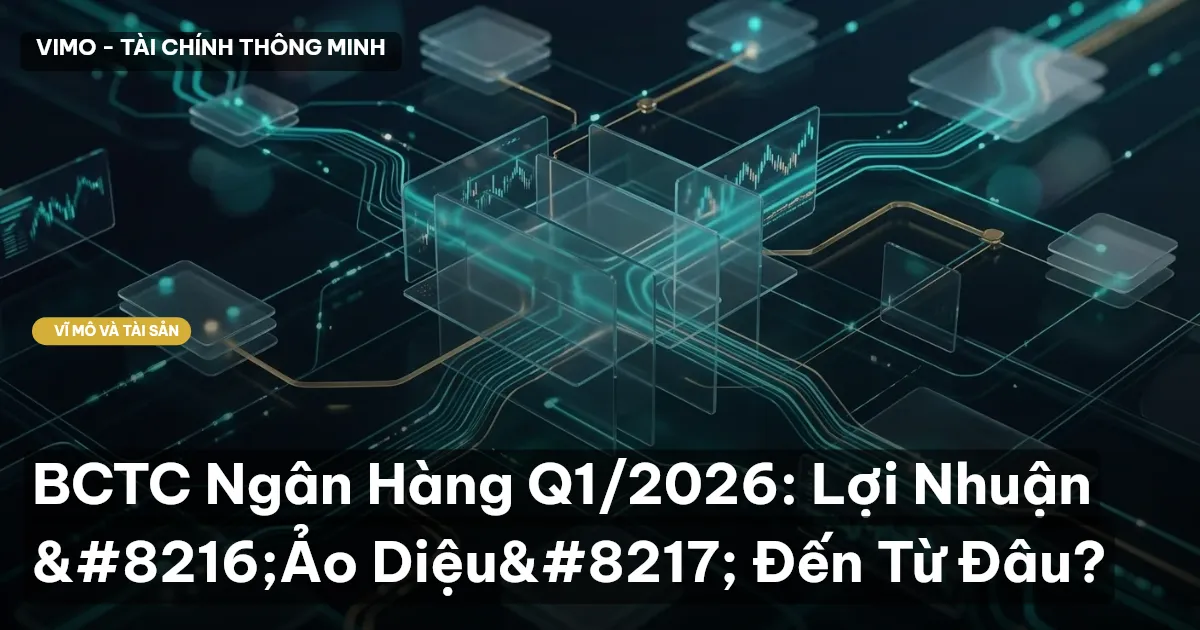 BCTC Ngân Hàng Q1/2026: Lợi Nhuận ‘Ảo Diệu’ Đến Từ Đâu?