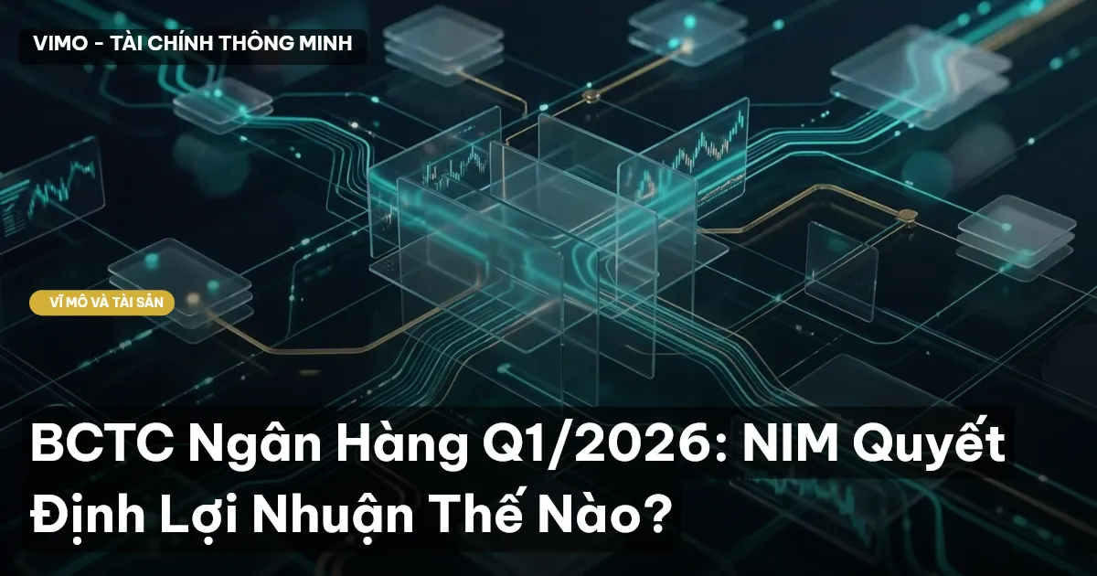 BCTC Ngân Hàng Q1/2026: NIM Quyết Định Lợi Nhuận Thế Nào?