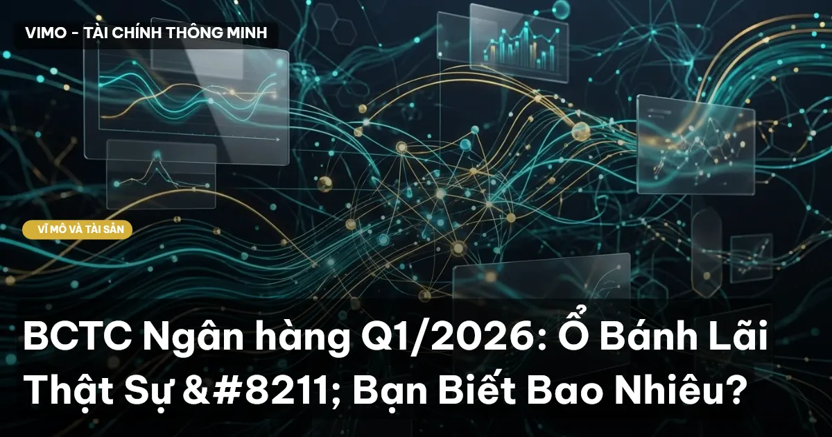 BCTC Ngân hàng Q1/2026: Ổ Bánh Lãi Thật Sự – Bạn Biết Bao Nhiêu?