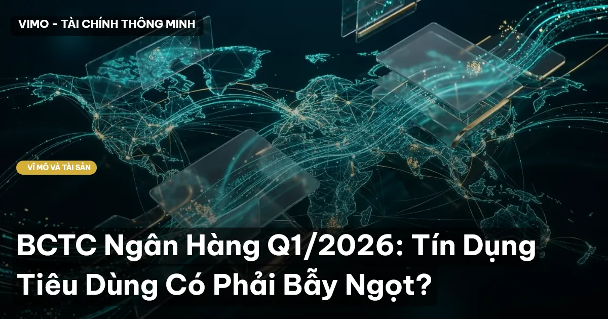 BCTC Ngân Hàng Q1/2026: Tín Dụng Tiêu Dùng Có Phải Bẫy Ngọt?