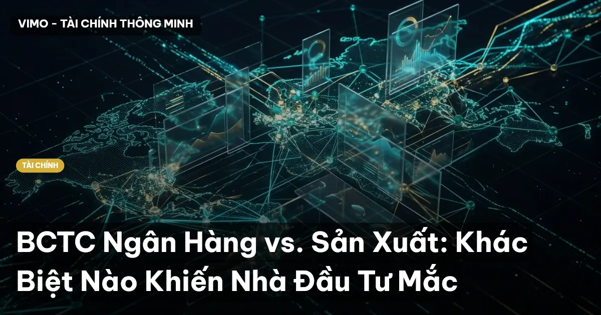 BCTC Ngân Hàng vs. Sản Xuất: Khác Biệt Nào Khiến Nhà Đầu Tư Mắc