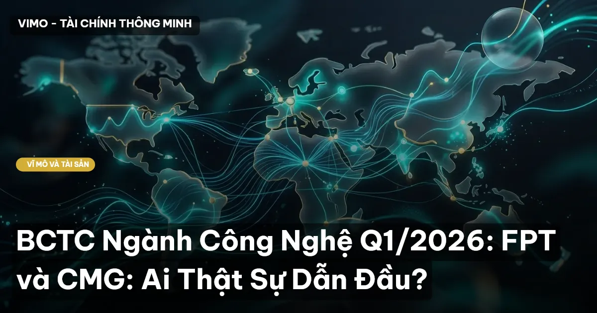 BCTC Ngành Công Nghệ Q1/2026: FPT và CMG: Ai Thật Sự Dẫn Đầu?