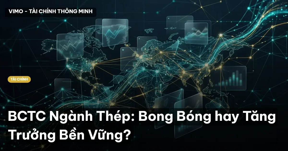 BCTC Ngành Thép: Bong Bóng hay Tăng Trưởng Bền Vững?