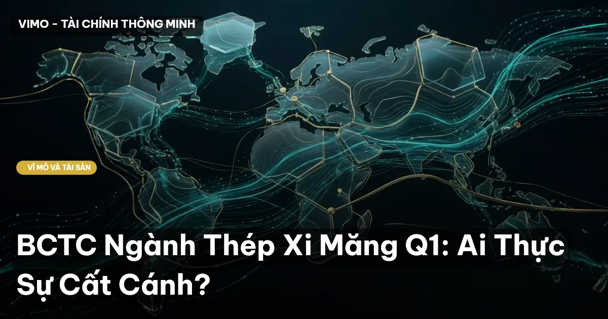 BCTC Ngành Thép Xi Măng Q1: Ai Thực Sự Cất Cánh?