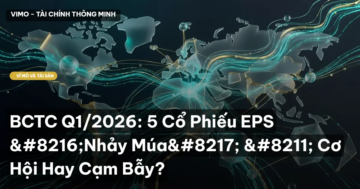 BCTC Q1/2026: 5 Cổ Phiếu EPS ‘Nhảy Múa’ – Cơ Hội Hay Cạm Bẫy?