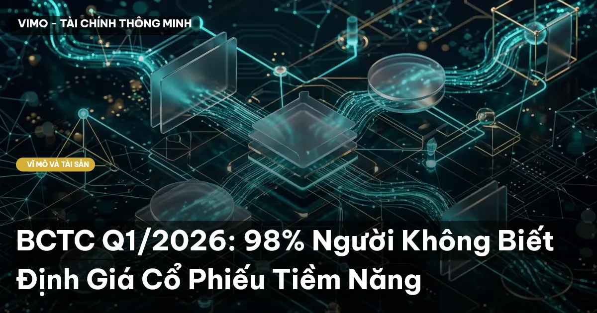BCTC Q1/2026: 98% Người Không Biết Định Giá Cổ Phiếu Tiềm Năng