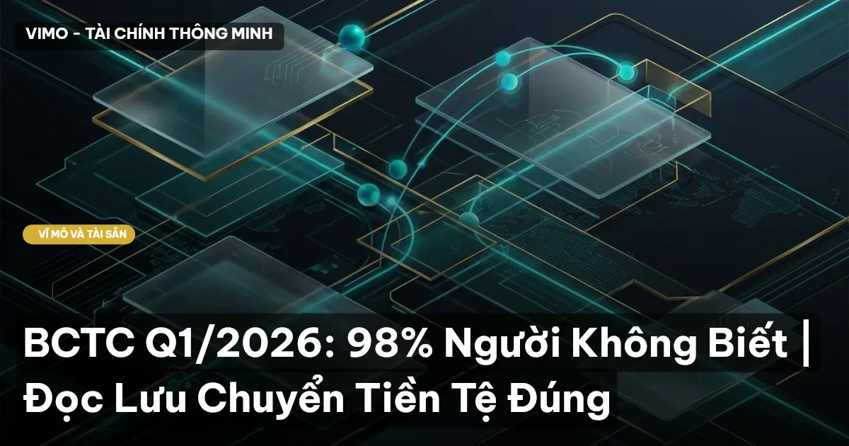 BCTC Q1/2026: 98% Người Không Biết | Đọc Lưu Chuyển Tiền Tệ Đúng