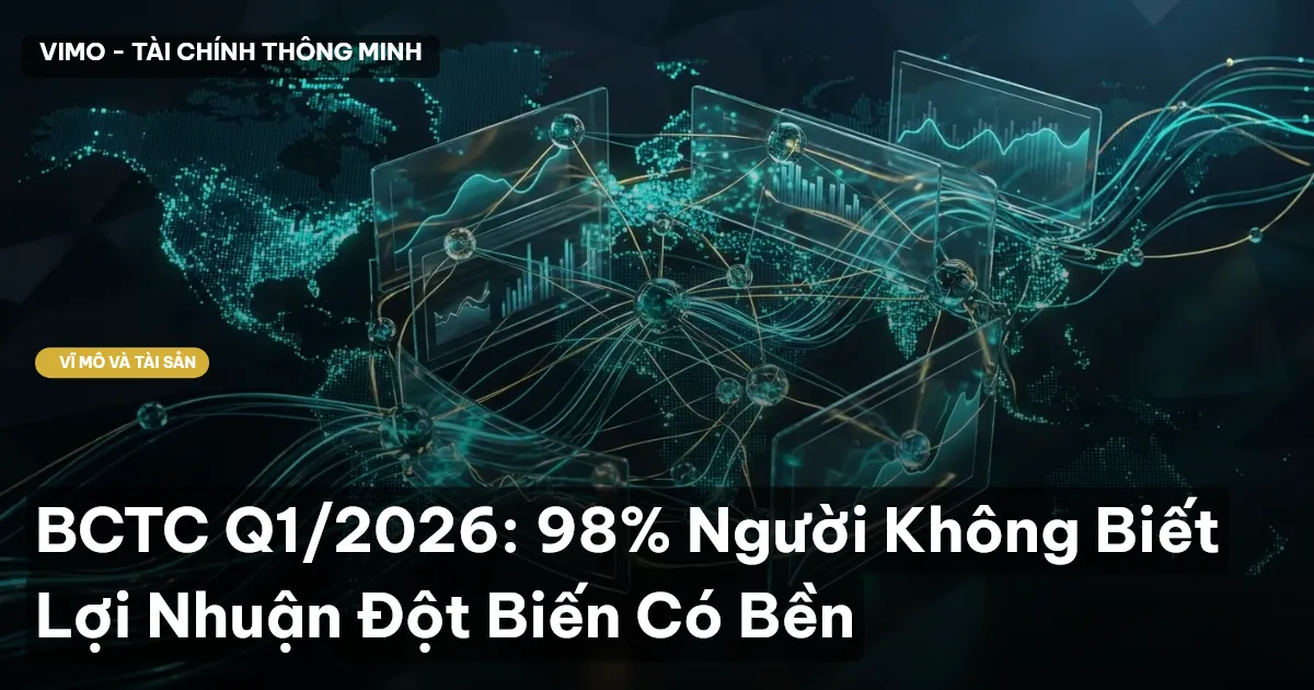 BCTC Q1/2026: 98% Người Không Biết Lợi Nhuận Đột Biến Có Bền