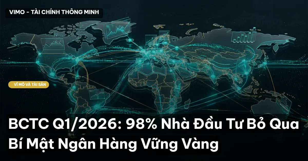 BCTC Q1/2026: 98% Nhà Đầu Tư Bỏ Qua Bí Mật Ngân Hàng Vững Vàng