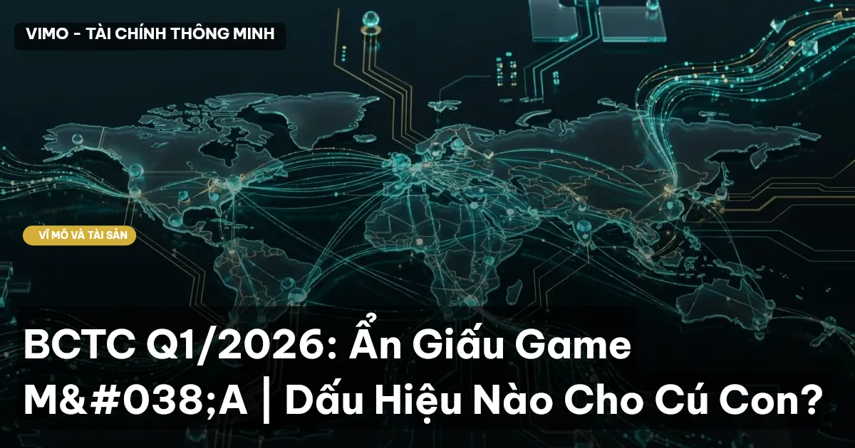 BCTC Q1/2026: Ẩn Giấu Game M&A | Dấu Hiệu Nào Cho Cú Con?