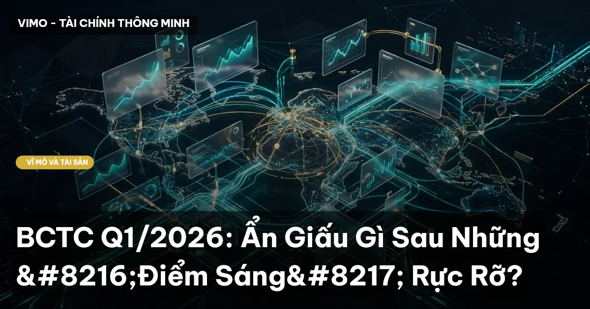 BCTC Q1/2026: Ẩn Giấu Gì Sau Những ‘Điểm Sáng’ Rực Rỡ?