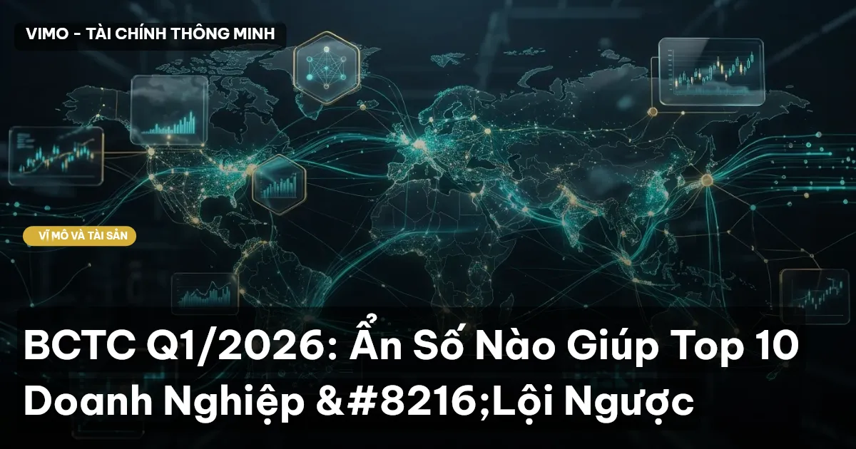 BCTC Q1/2026: Ẩn Số Nào Giúp Top 10 Doanh Nghiệp ‘Lội Ngược
