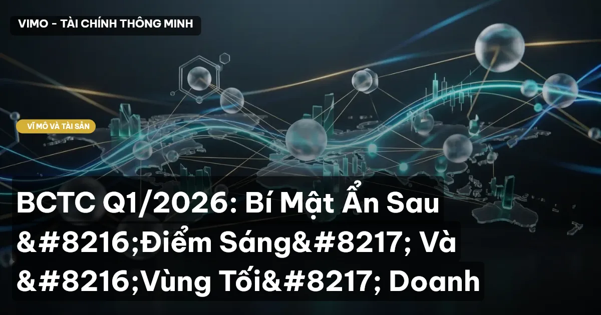 BCTC Q1/2026: Bí Mật Ẩn Sau ‘Điểm Sáng’ Và ‘Vùng Tối’ Doanh