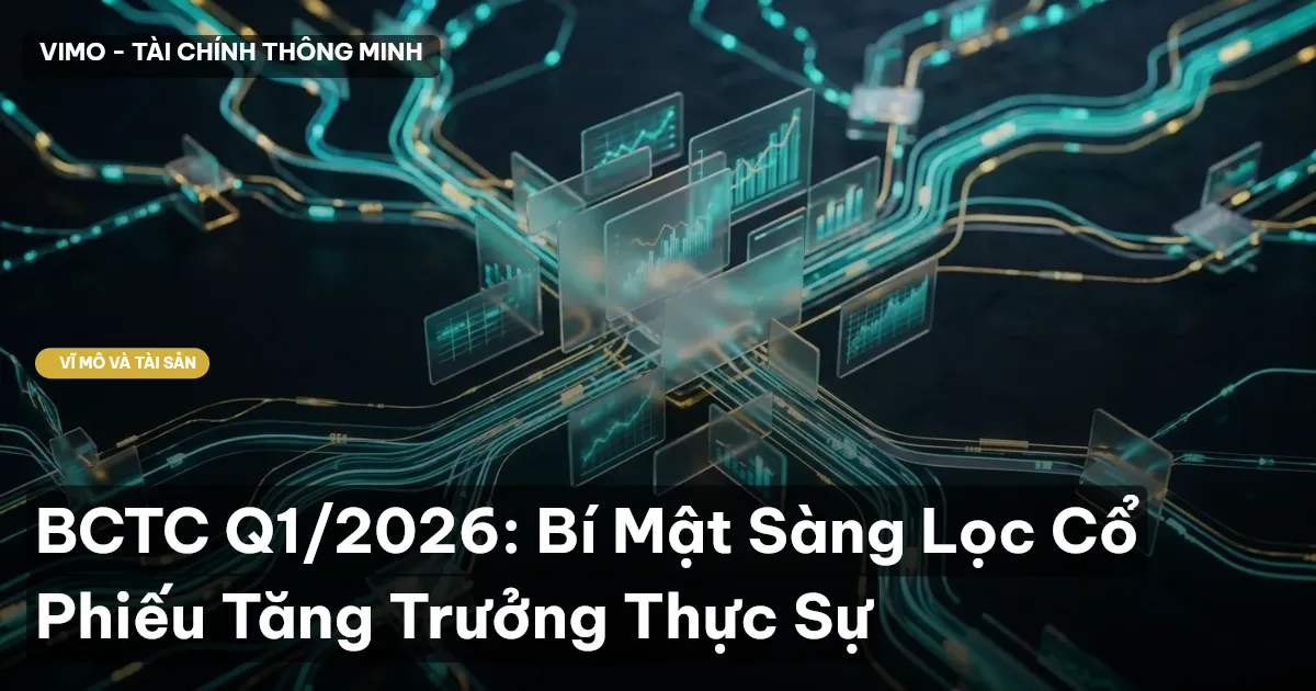 BCTC Q1/2026: Bí Mật Sàng Lọc Cổ Phiếu Tăng Trưởng Thực Sự