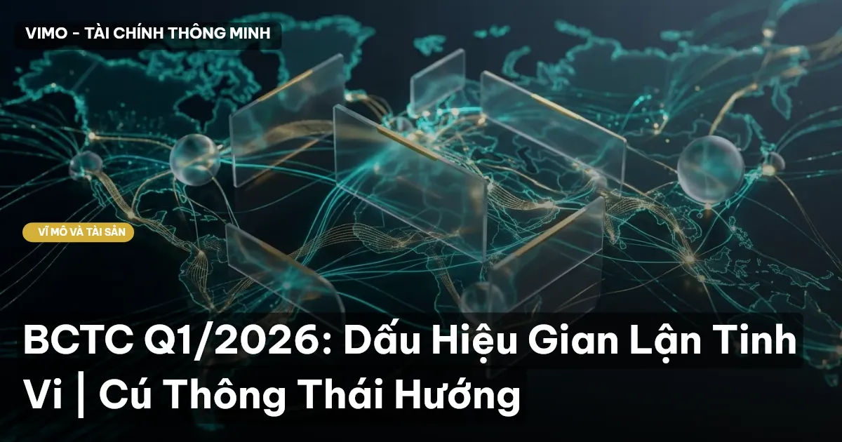 BCTC Q1/2026: Dấu Hiệu Gian Lận Tinh Vi | Cú Thông Thái Hướng