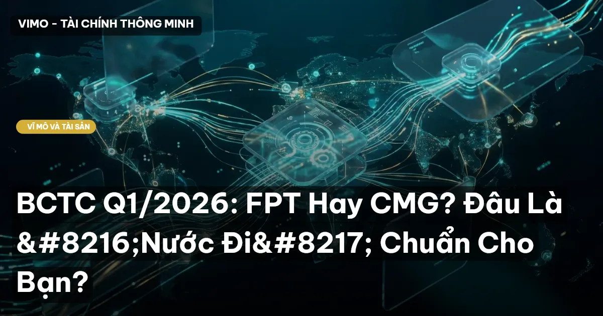 BCTC Q1/2026: FPT Hay CMG? Đâu Là ‘Nước Đi’ Chuẩn Cho Bạn?