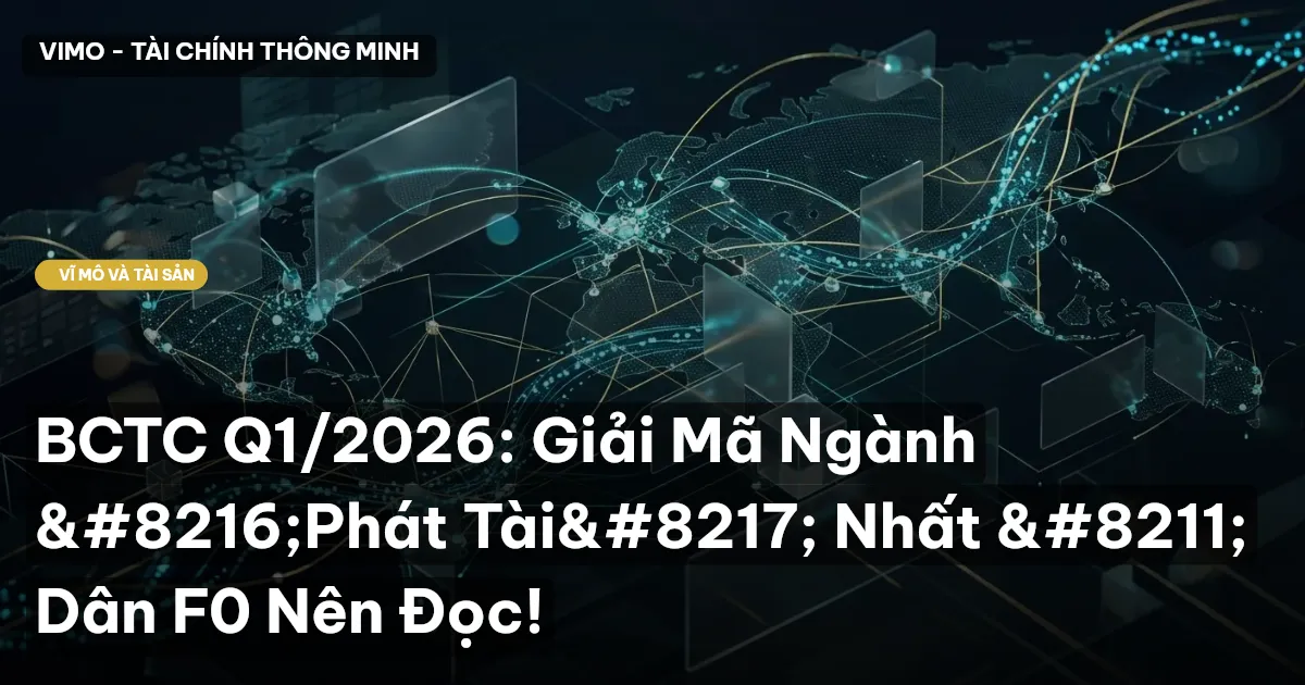 BCTC Q1/2026: Giải Mã Ngành 'Phát Tài' Nhất – Dân F0 Nên Đọc!