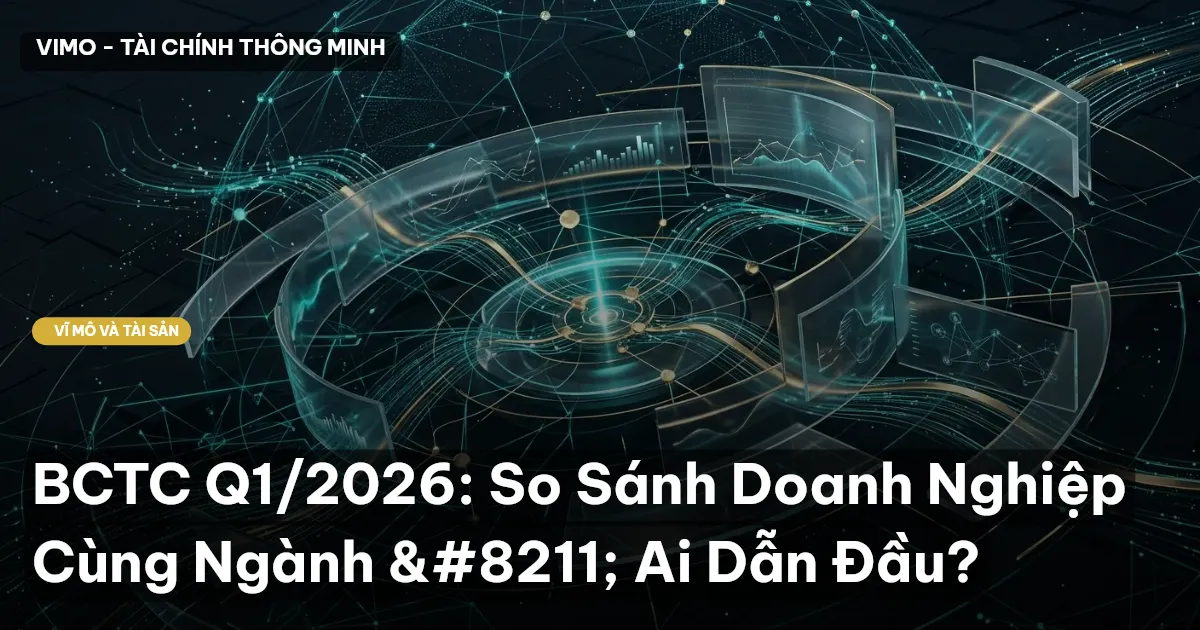 BCTC Q1/2026: So Sánh Doanh Nghiệp Cùng Ngành – Ai Dẫn Đầu?