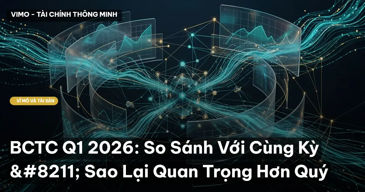 BCTC Q1 2026: So Sánh Với Cùng Kỳ – Sao Lại Quan Trọng Hơn Quý