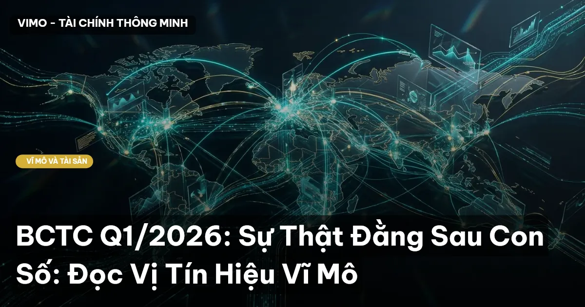 BCTC Q1/2026: Sự Thật Đằng Sau Con Số: Đọc Vị Tín Hiệu Vĩ Mô