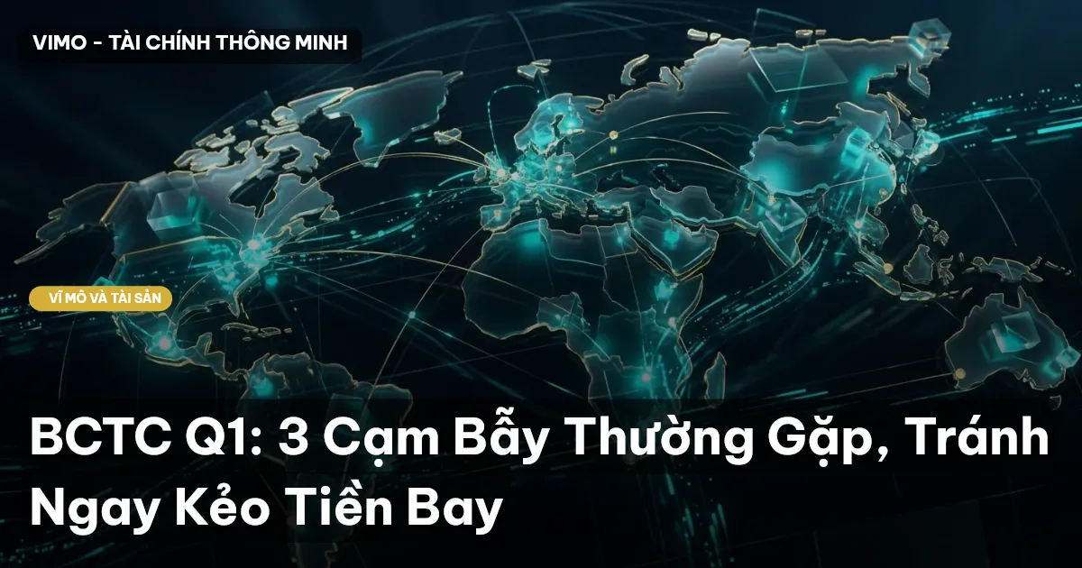 BCTC Q1: 3 Cạm Bẫy Thường Gặp, Tránh Ngay Kẻo Tiền Bay
