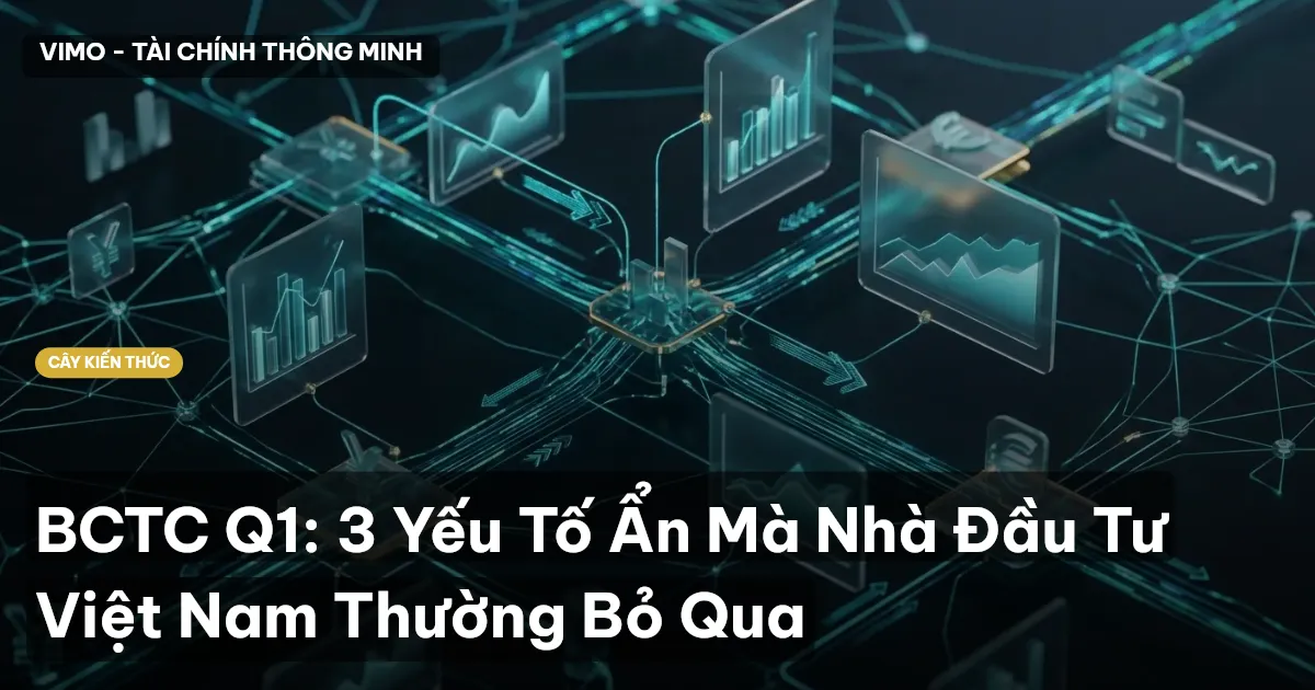 BCTC Q1: 3 Yếu Tố Ẩn Mà Nhà Đầu Tư Việt Nam Thường Bỏ Qua