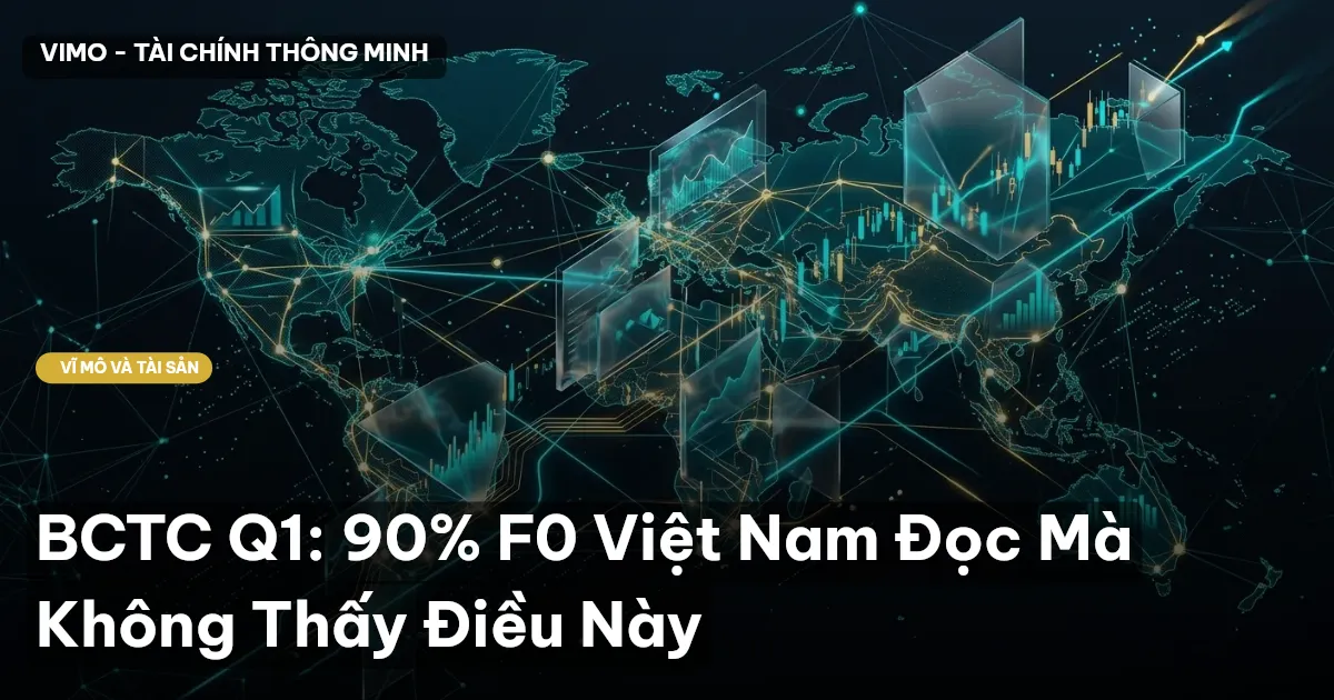 BCTC Q1: 90% F0 Việt Nam Đọc Mà Không Thấy Điều Này