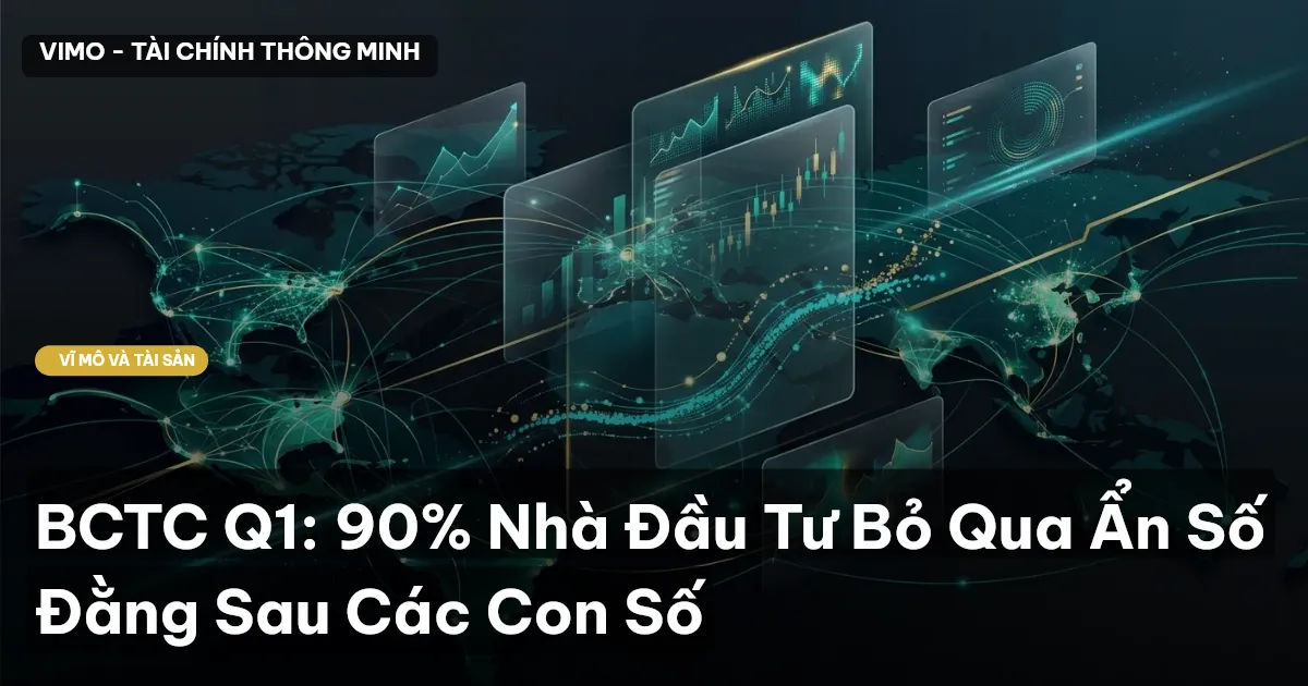 BCTC Q1: 90% Nhà Đầu Tư Bỏ Qua Ẩn Số Đằng Sau Các Con Số