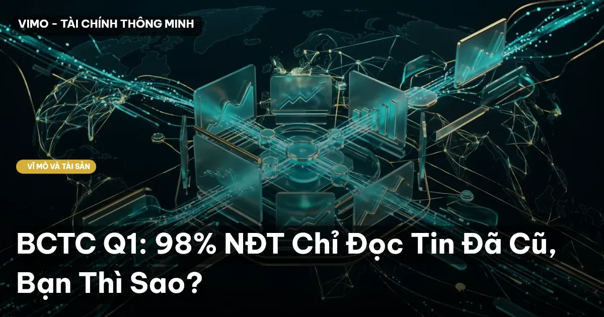 BCTC Q1: 98% NĐT Chỉ Đọc Tin Đã Cũ, Bạn Thì Sao?