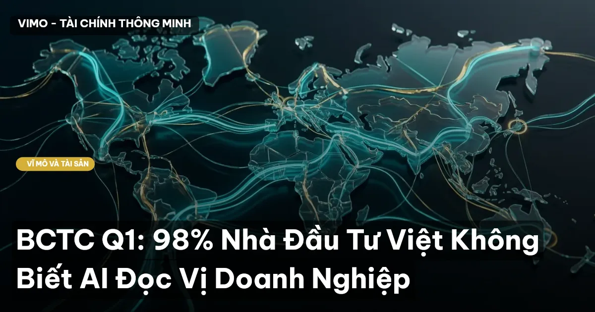 BCTC Q1: 98% Nhà Đầu Tư Việt Không Biết AI Đọc Vị Doanh Nghiệp