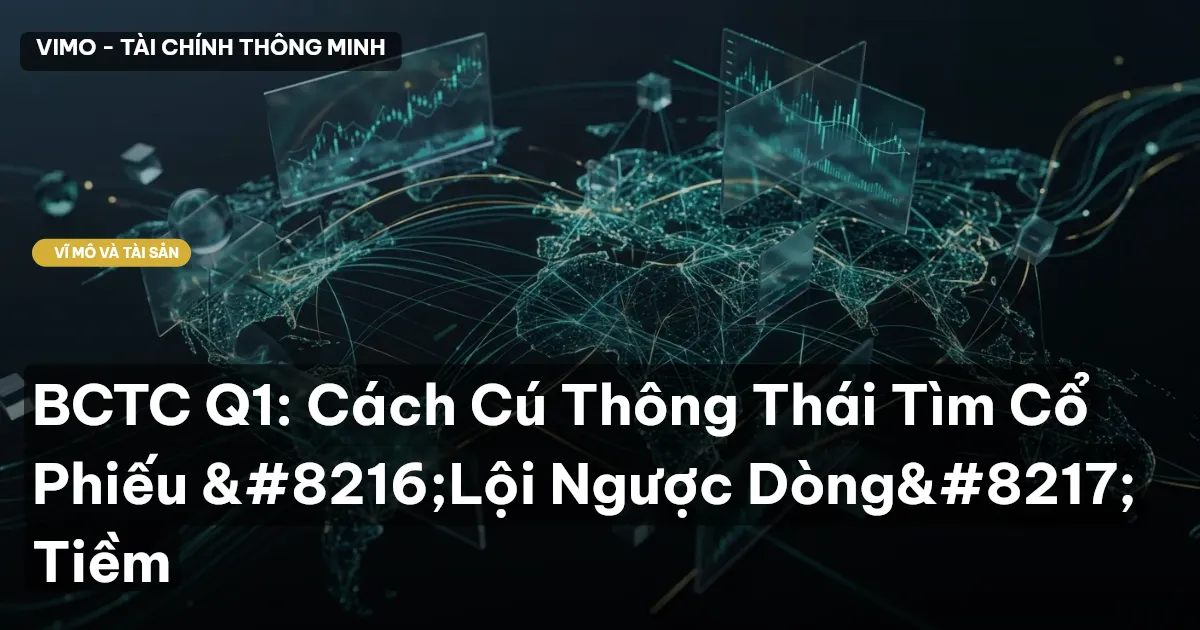 BCTC Q1: Cách Cú Thông Thái Tìm Cổ Phiếu ‘Lội Ngược Dòng’ Tiềm