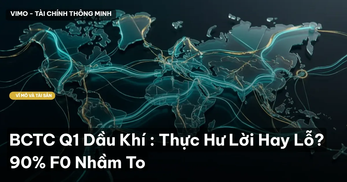 BCTC Q1 Dầu Khí : Thực Hư Lời Hay Lỗ? 90% F0 Nhầm To