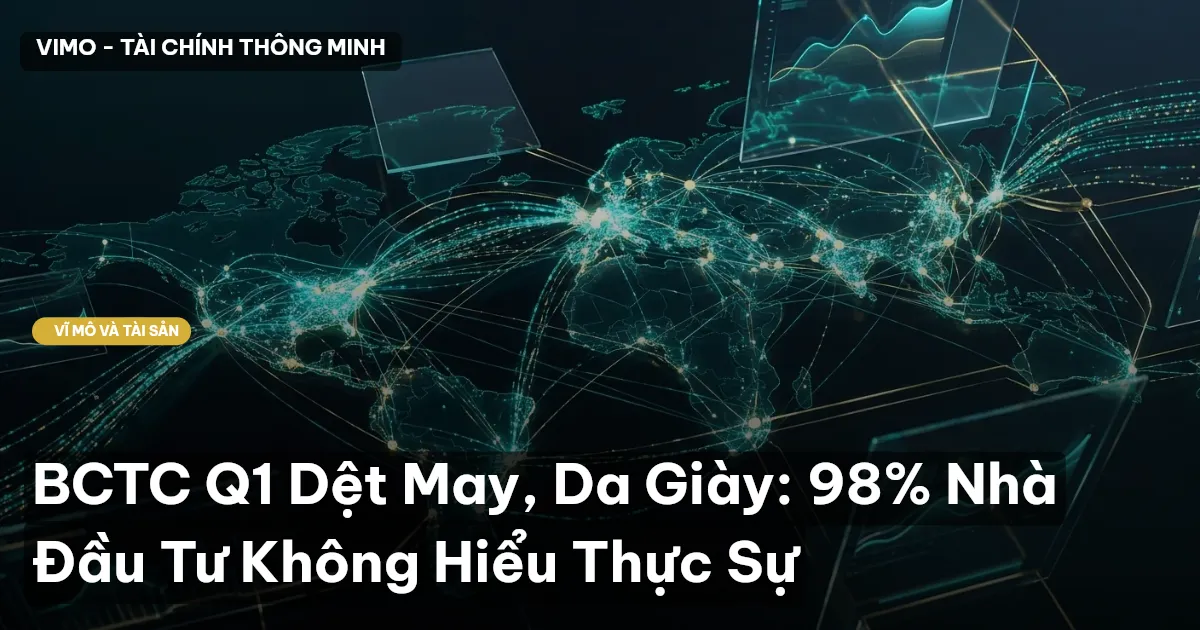 BCTC Q1 Dệt May, Da Giày: 98% Nhà Đầu Tư Không Hiểu Thực Sự