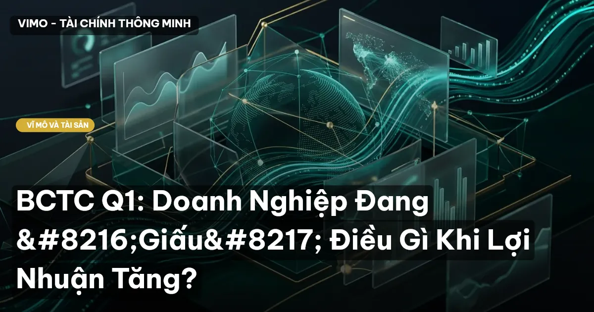 BCTC Q1: Doanh Nghiệp Đang ‘Giấu’ Điều Gì Khi Lợi Nhuận Tăng?