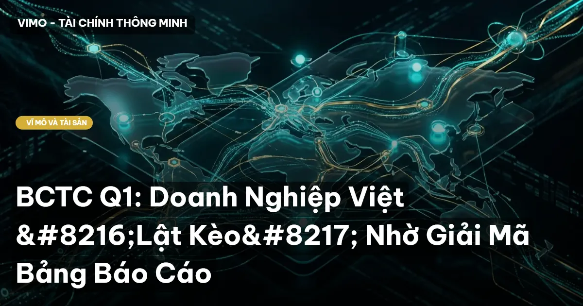 BCTC Q1: Doanh Nghiệp Việt 'Lật Kèo' Nhờ Giải Mã Bảng Báo Cáo