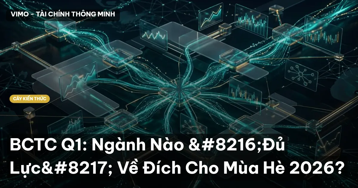 BCTC Q1: Ngành Nào ‘Đủ Lực’ Về Đích Cho Mùa Hè 2026?