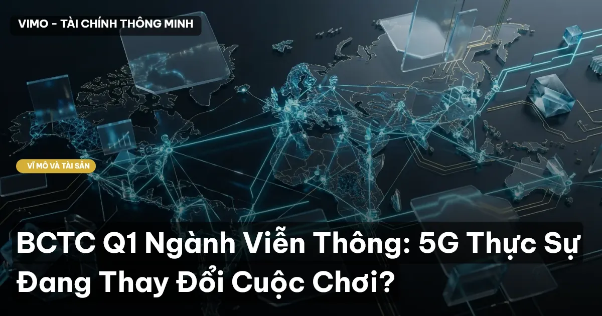 BCTC Q1 Ngành Viễn Thông: 5G Thực Sự Đang Thay Đổi Cuộc Chơi?