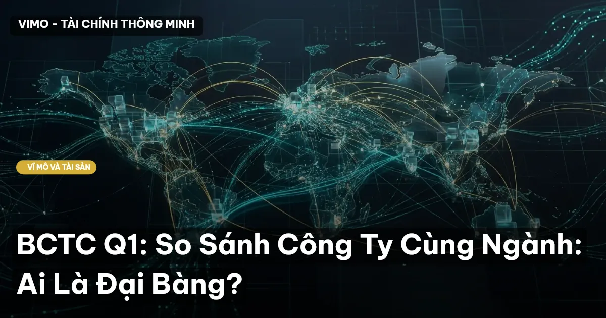 BCTC Q1: So Sánh Công Ty Cùng Ngành: Ai Là Đại Bàng?