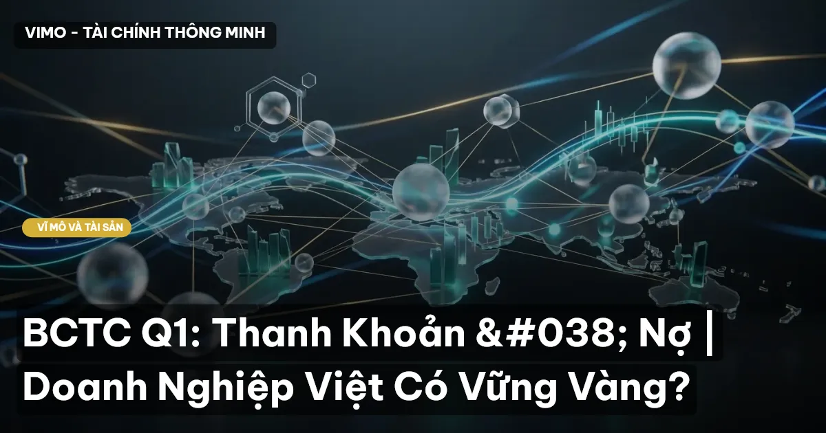 BCTC Q1: Thanh Khoản & Nợ | Doanh Nghiệp Việt Có Vững Vàng?