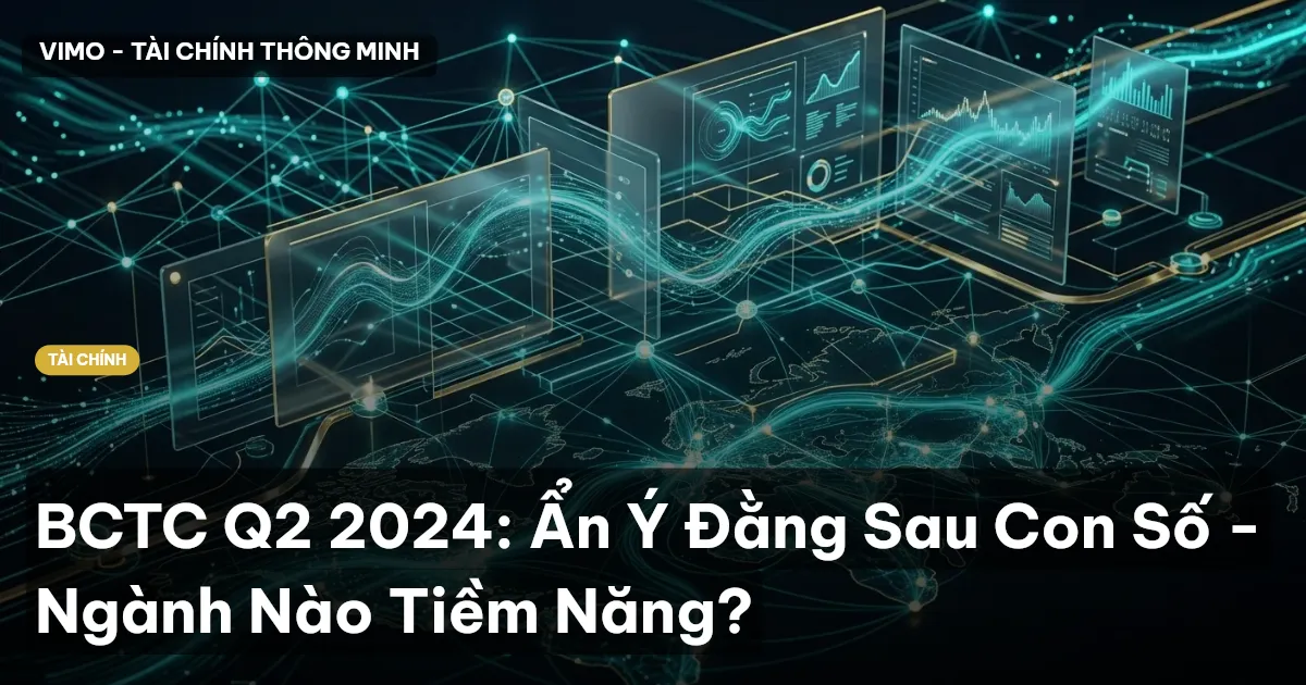 BCTC Q2 2024: Ẩn Ý Đằng Sau Con Số - Ngành Nào Tiềm Năng?