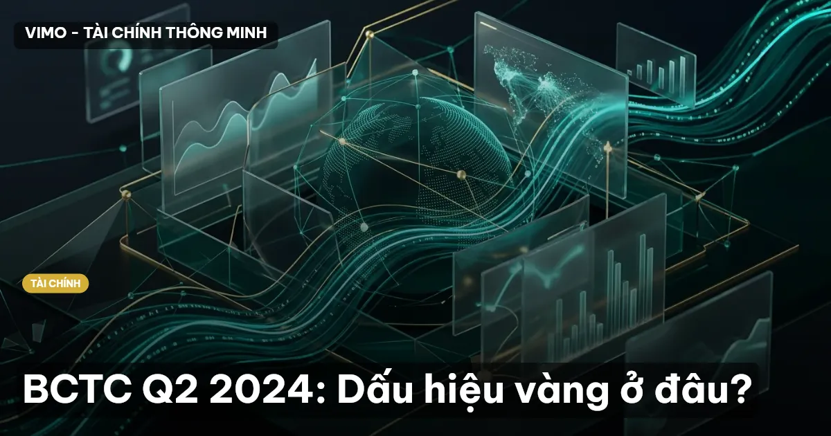 BCTC Q2 2024: Dấu hiệu vàng ở đâu?