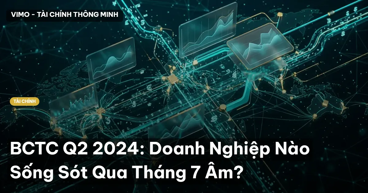 BCTC Q2 2024: Doanh Nghiệp Nào Sống Sót Qua Tháng 7 Âm?