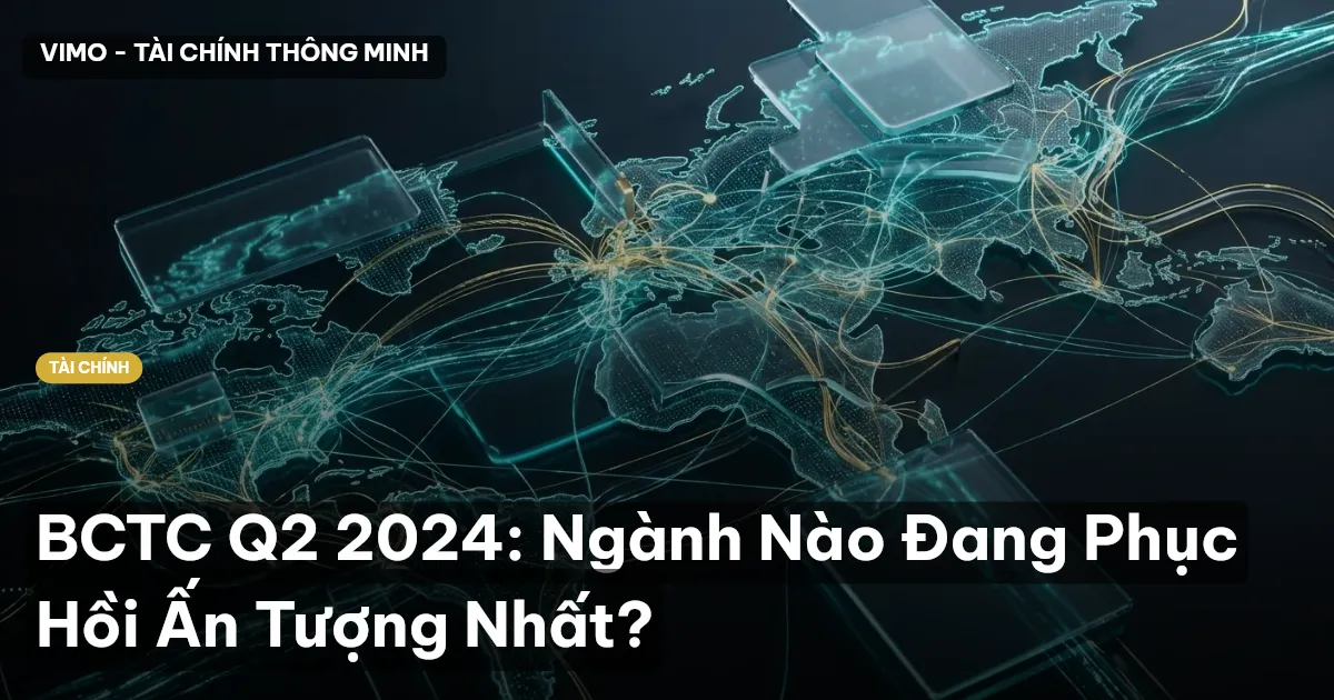 BCTC Q2 2024: Ngành Nào Đang Phục Hồi Ấn Tượng Nhất?