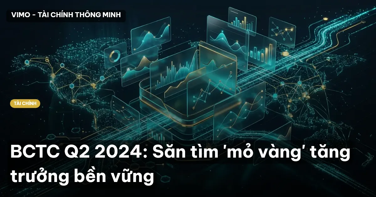 BCTC Q2 2024: Săn tìm 'mỏ vàng' tăng trưởng bền vững
