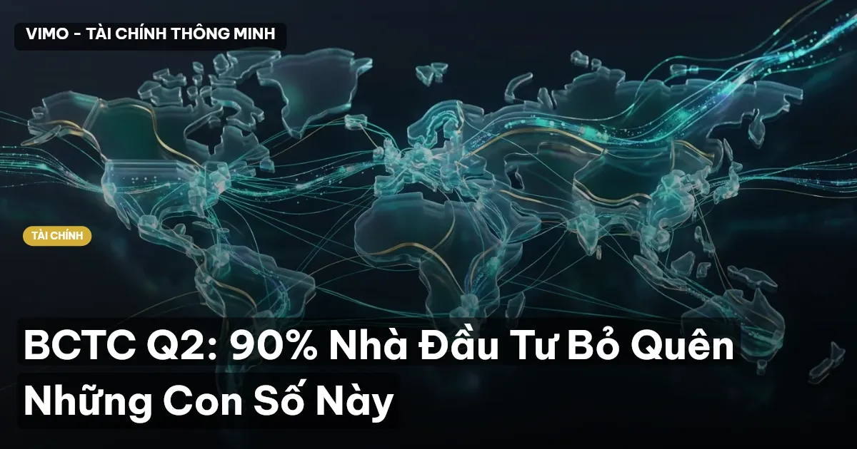 BCTC Q2: 90% Nhà Đầu Tư Bỏ Quên Những Con Số Này