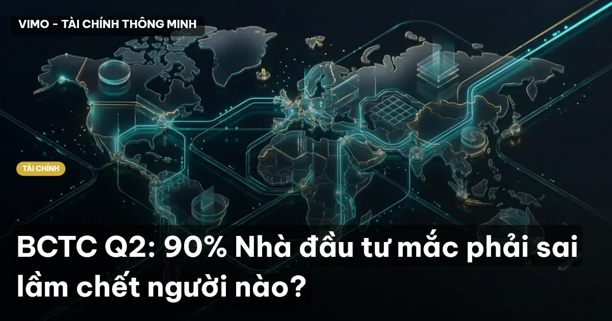 BCTC Q2: 90% Nhà đầu tư mắc phải sai lầm chết người nào?