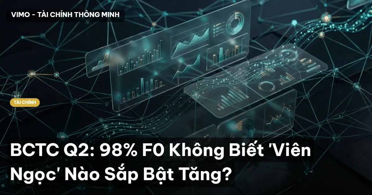 BCTC Q2: 98% F0 Không Biết 'Viên Ngọc' Nào Sắp Bật Tăng?