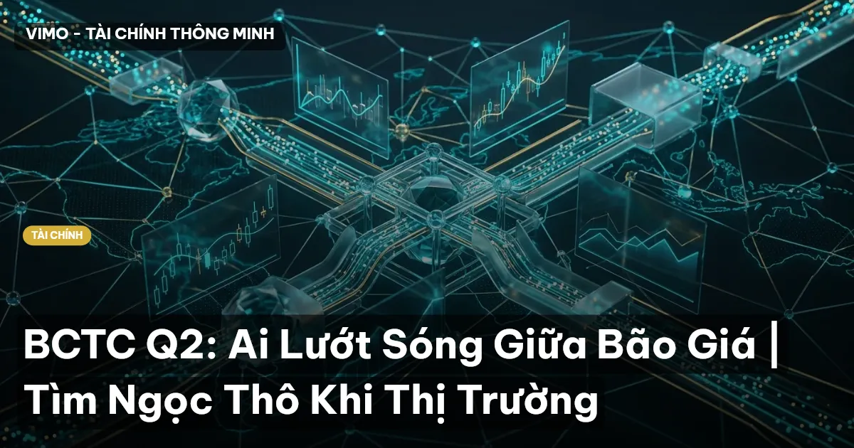 BCTC Q2: Ai Lướt Sóng Giữa Bão Giá | Tìm Ngọc Thô Khi Thị Trường