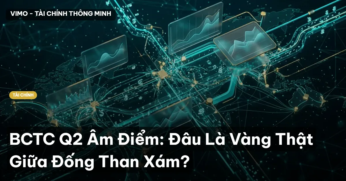 BCTC Q2 Âm Điểm: Đâu Là Vàng Thật Giữa Đống Than Xám?
