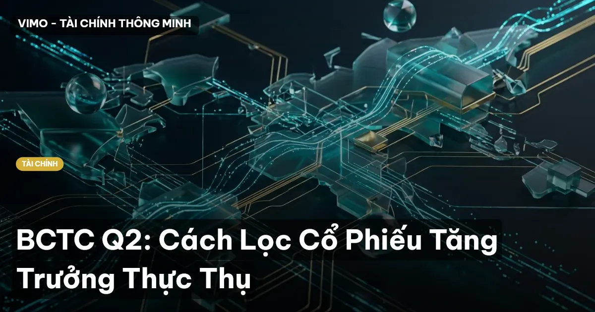 BCTC Q2: Cách Lọc Cổ Phiếu Tăng Trưởng Thực Thụ